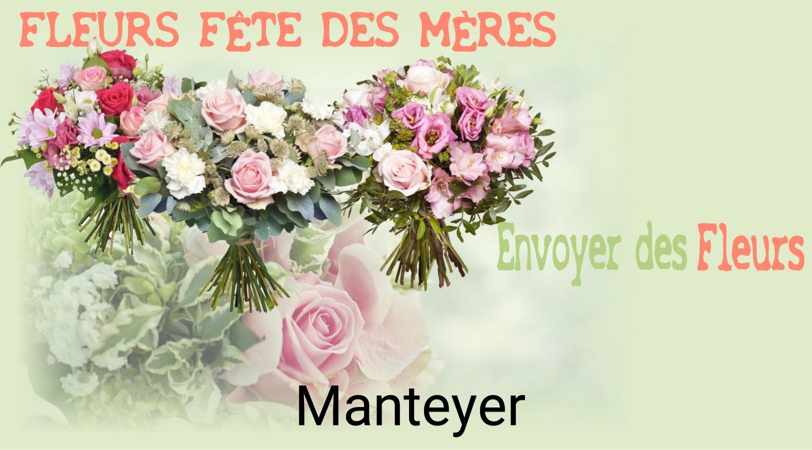 Bouquet de Fête des Mères livré à Manteyer